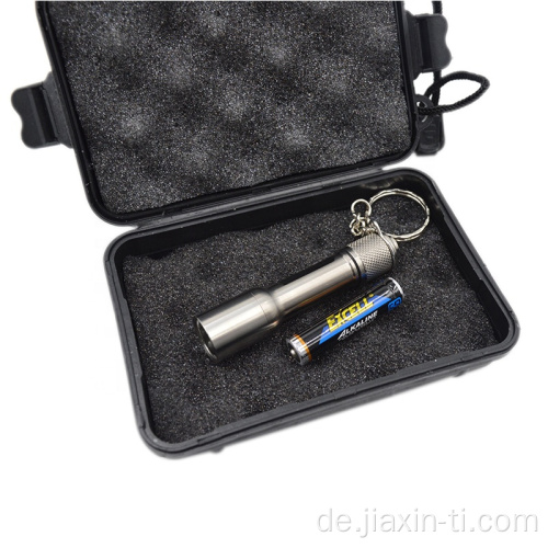 edc triple A Batterie Blendung LED Taschenlampe Schlüsselanhänger